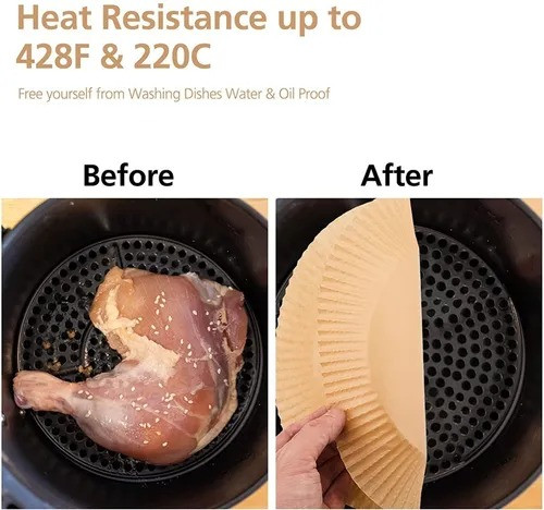 Miniatura 3 de Papel Antiadherente Para Olla Freidora